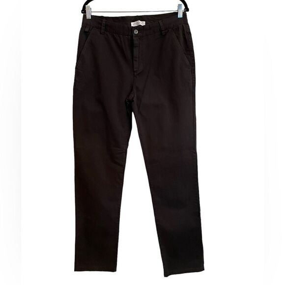 Everlane NWOT Dark Charcoal Grey Cotton Chino Trousers Size 32 - Picture 1 of 6